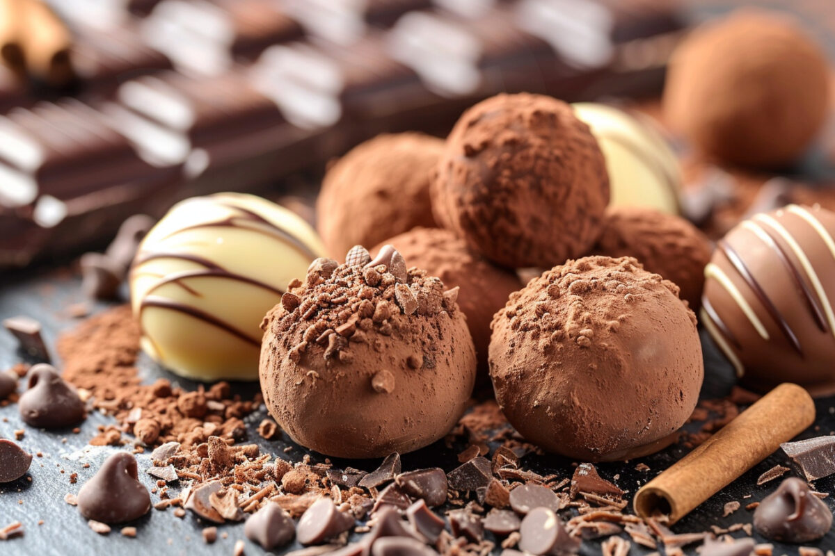 Comment faire des truffes au chocolat fondantes ?