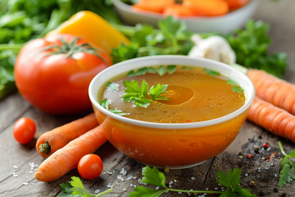 Comment faire un bouillon de légumes maison ?