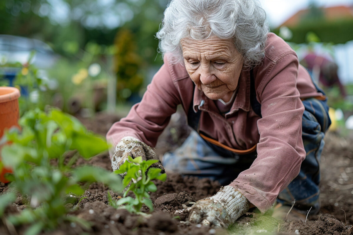 Comment grand-mère assurait-elle une bonne aération du sol sans outils coûteux ?