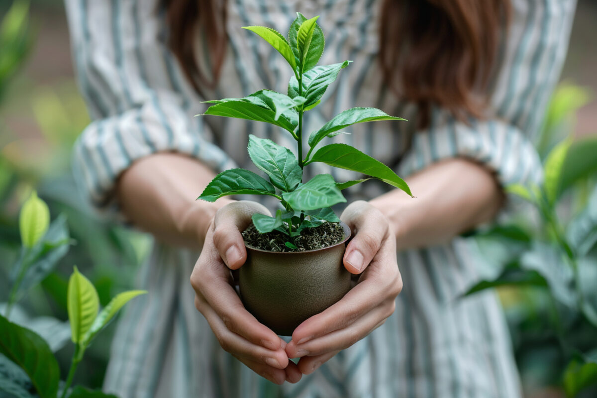 Comment grand-mère utilisait-elle les feuilles de thé pour nourrir ses plantes ?