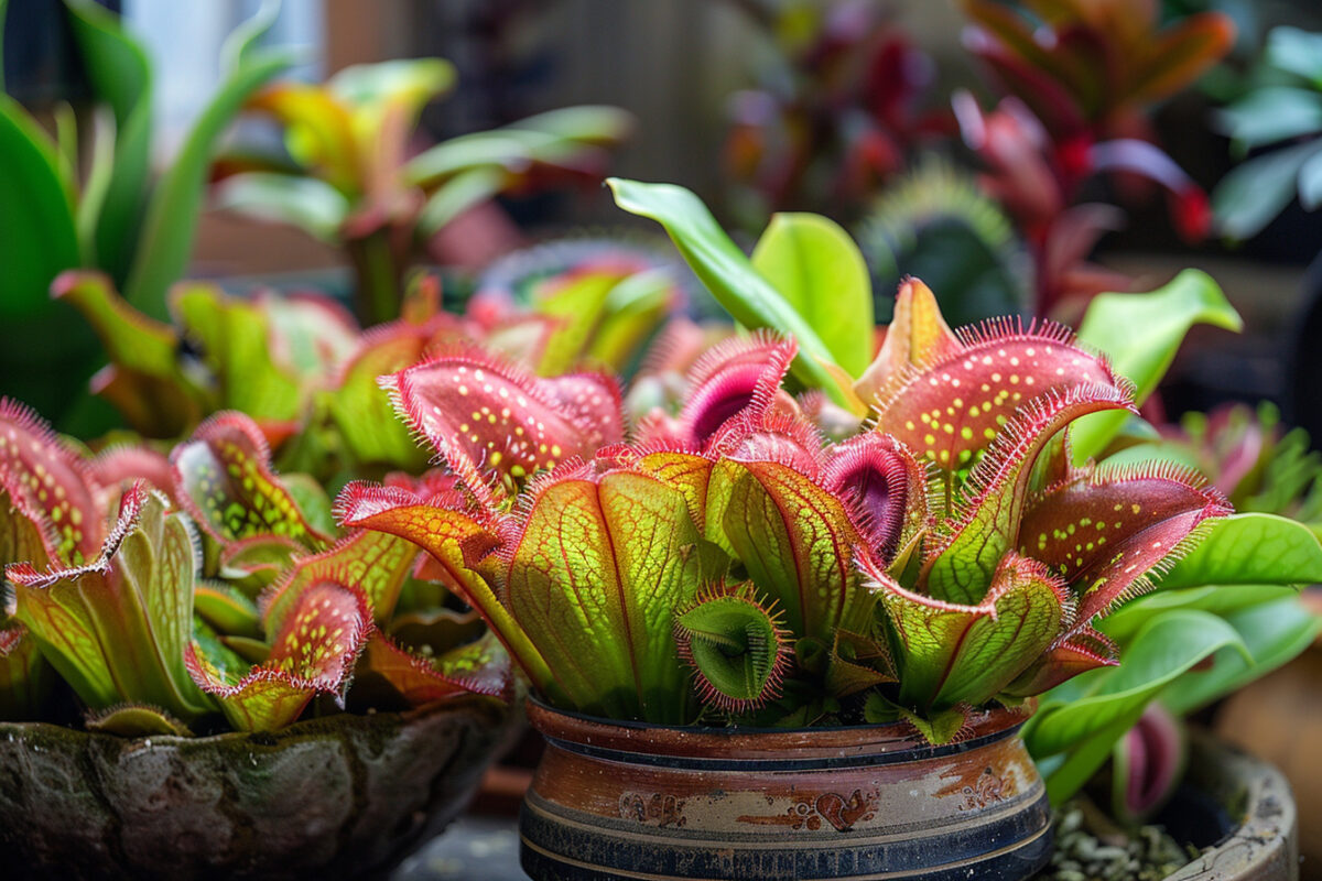 La manière de grand-mère pour élever des plantes carnivores en pot