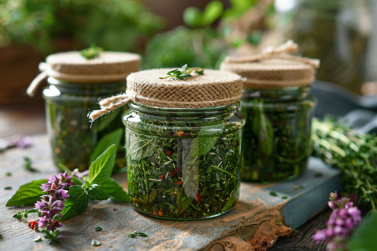 La méthode traditionnelle de grand-mère pour conserver les herbes fraîches