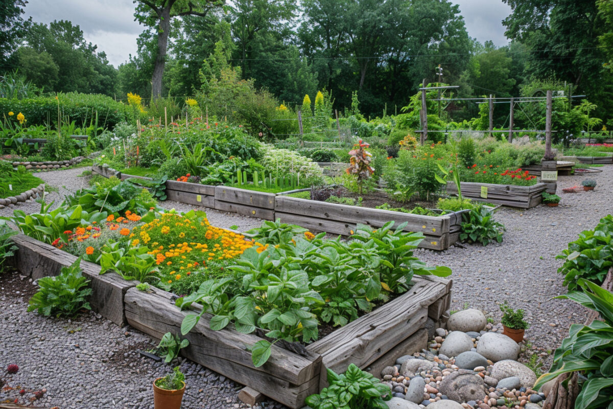 La stratégie de grand-mère pour un jardin potager organisé et esthétique