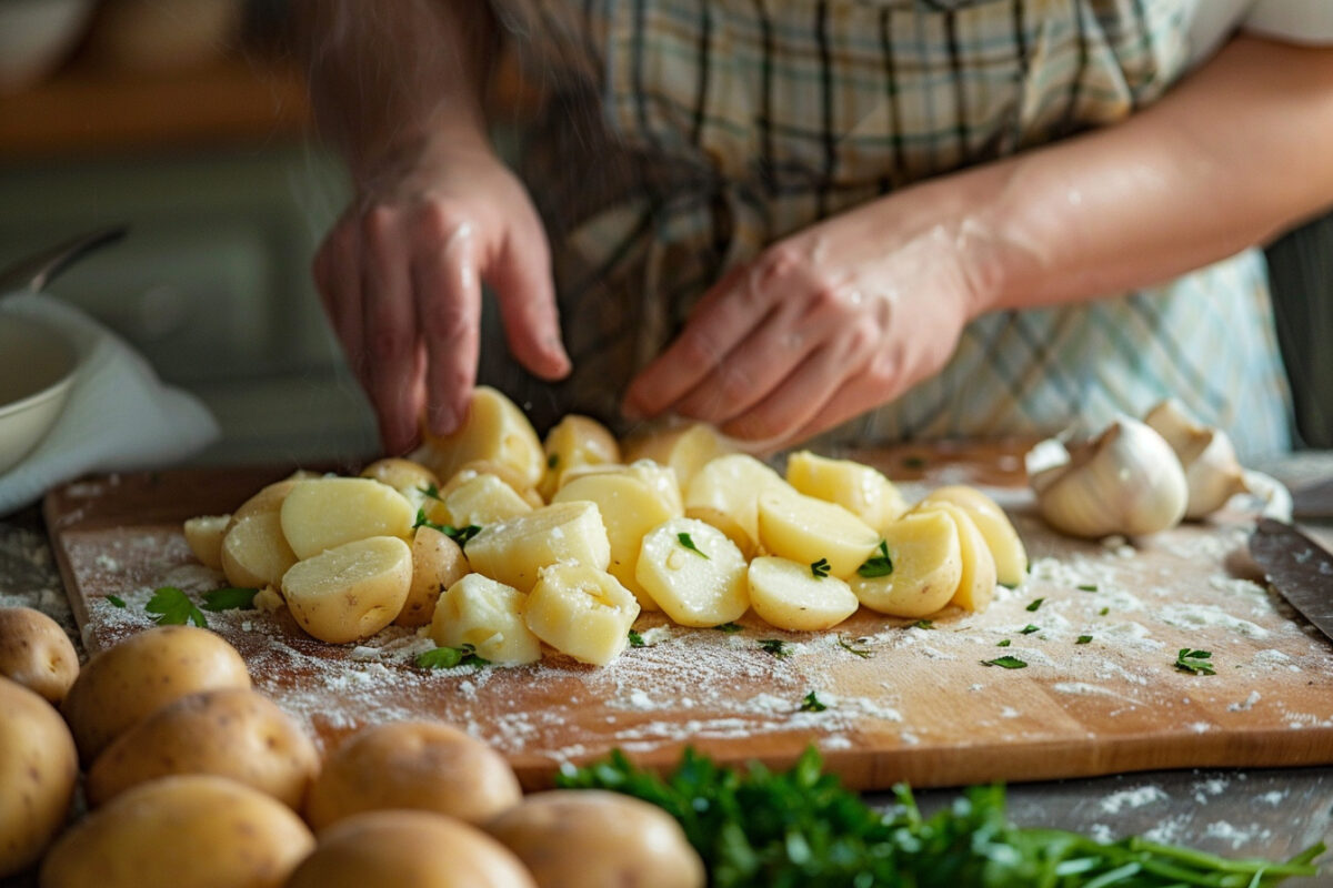 L'astuce infaillible de grand-mère pour éplucher les pommes de terre rapidement