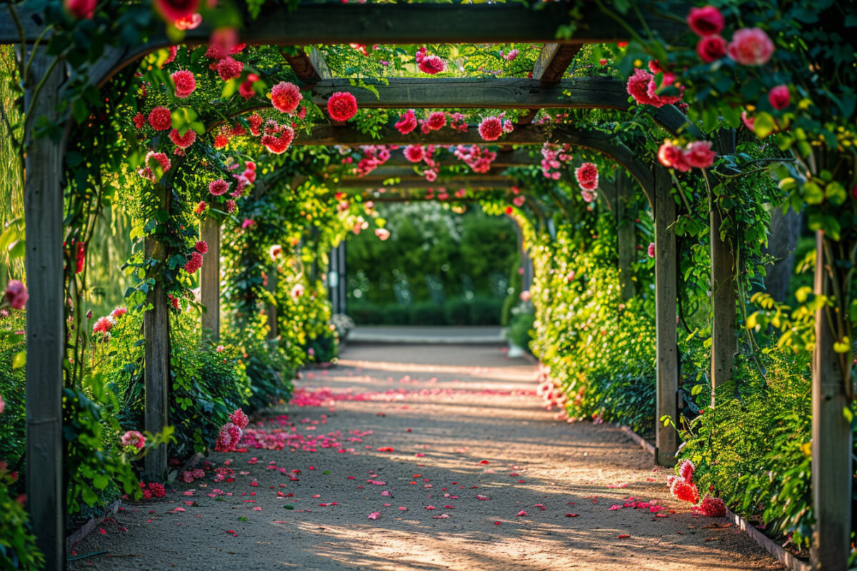 Le conseil de grand-mère pour choisir les meilleures plantes grimpantes pour pergolas