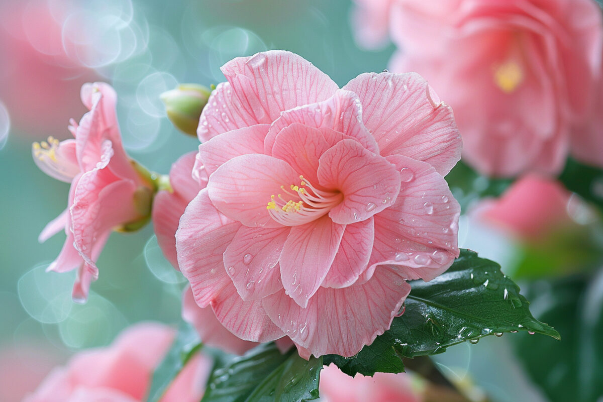 Le moyen de grand-mère pour stimuler la floraison des camélias