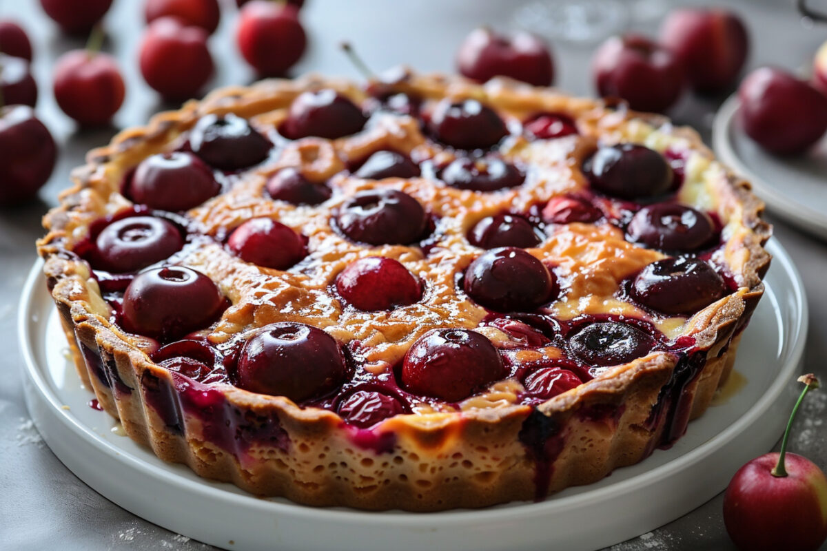 Quelle est la technique pour un clafoutis aux cerises ?