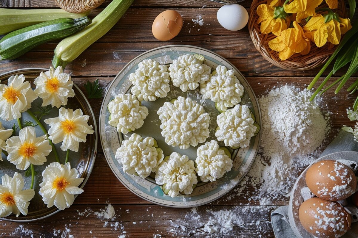 Comment faire des beignets de fleurs de courgettes comme grand-mère ?