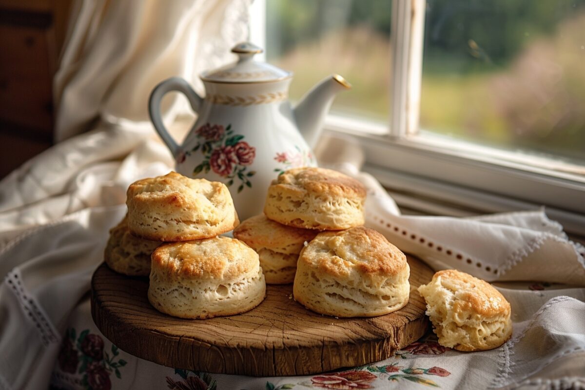 Comment faire des scones anglais moelleux et dorés, selon grand-mère ?