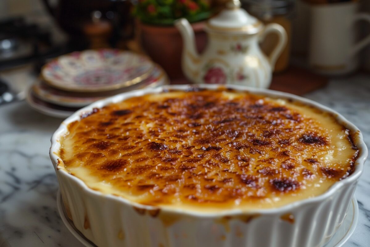 Comment réussir la crème brûlée de grand-mère à tous les coups ?