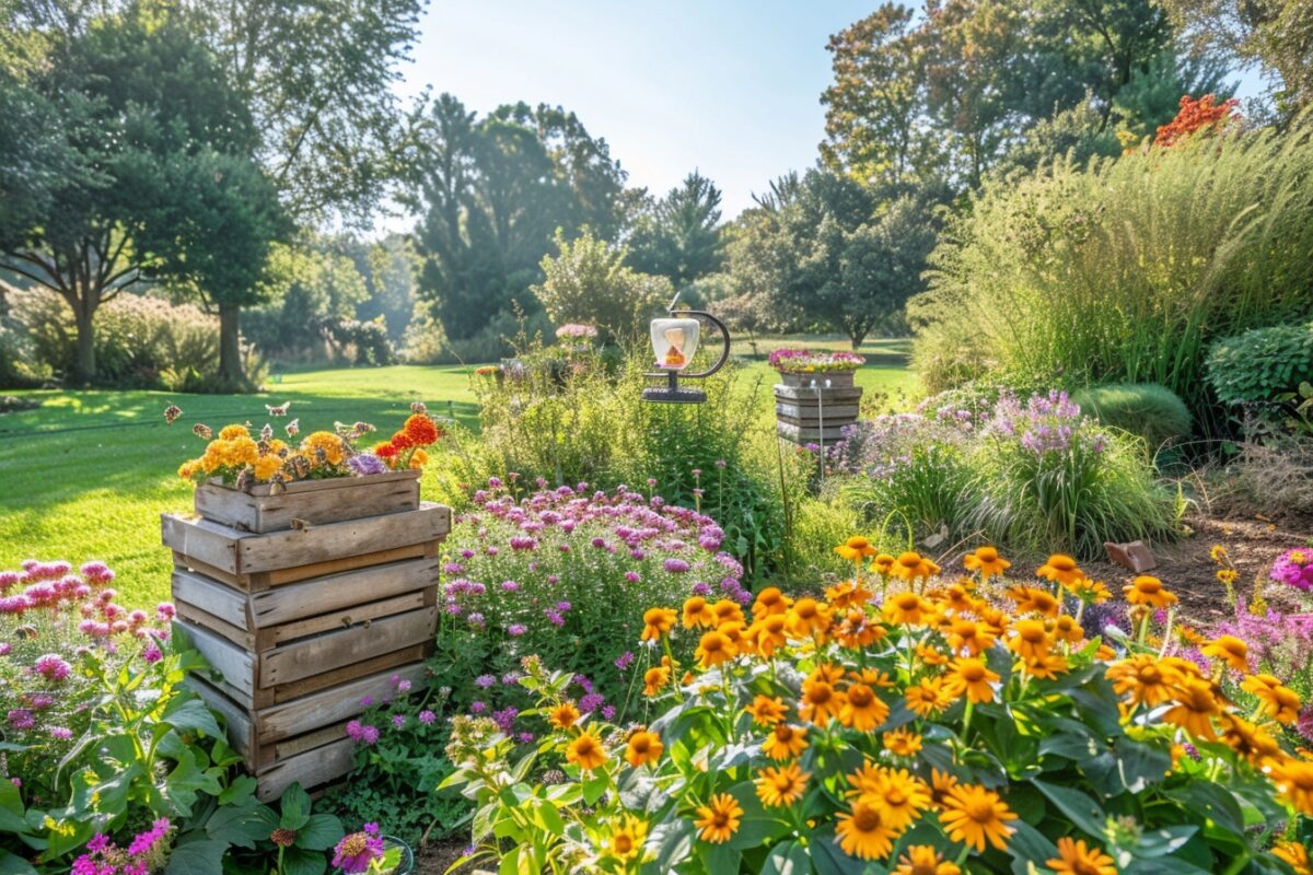 La méthode de grand-mère pour attirer les abeilles et papillons au jardin