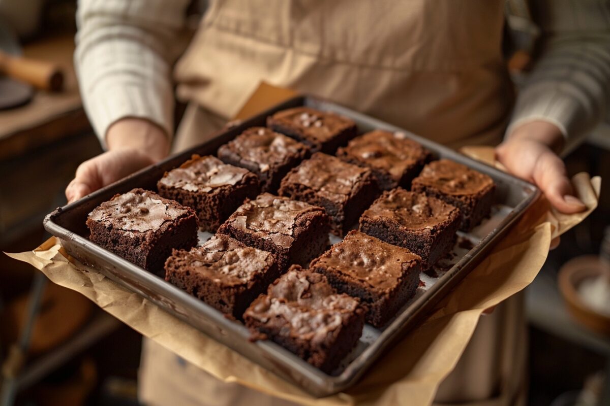 La recette secrète de grand-mère pour des brownies fondants et chocolatés