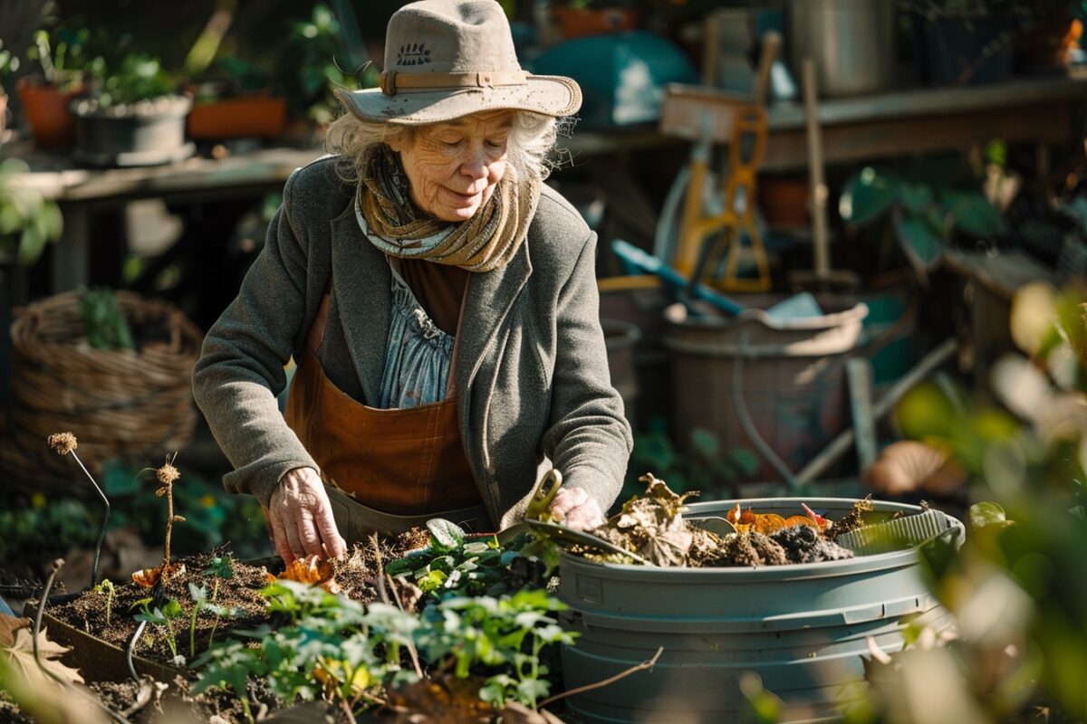 La stratégie de grand-mère pour un recyclage efficace des déchets organiques au jardin