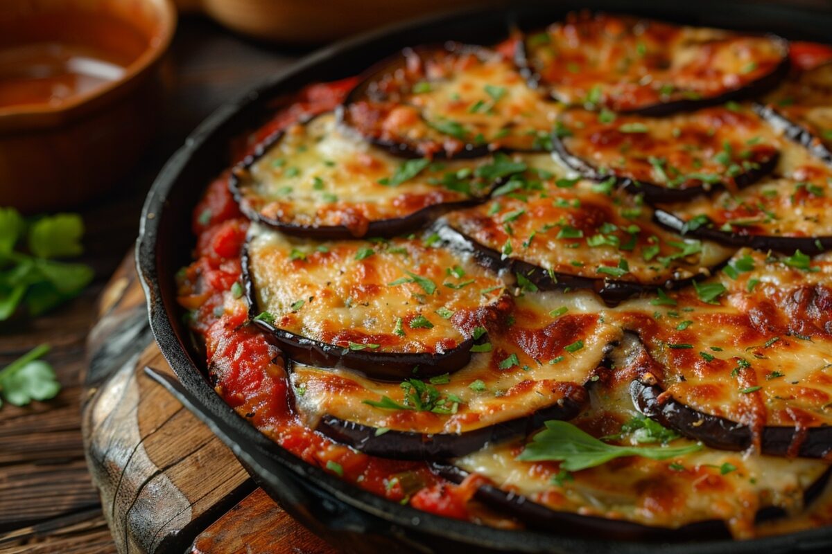 La technique de grand-mère pour des aubergines parmigiana fondantes