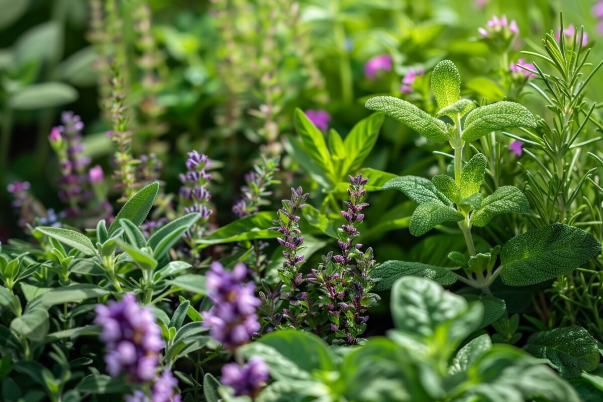 L'astuce de grand-mère pour un jardin parfumé avec des herbes aromatiques