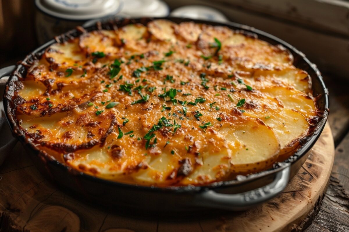 L'astuce inattendue de grand-mère pour un gratin de pommes de terre doré