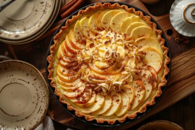 Le guide de grand-mère pour une tarte normande aux pommes et à la crème