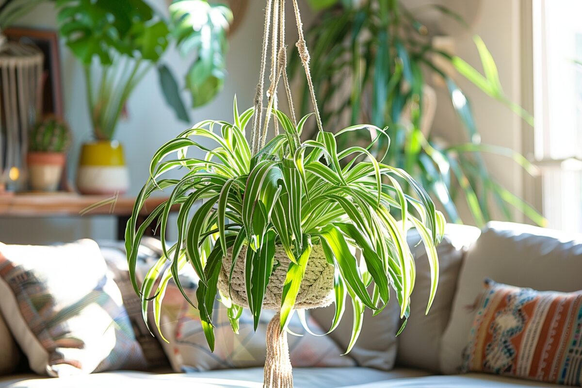 Le secret de grand-mère pour des plantes d'intérieur purifiant l'air