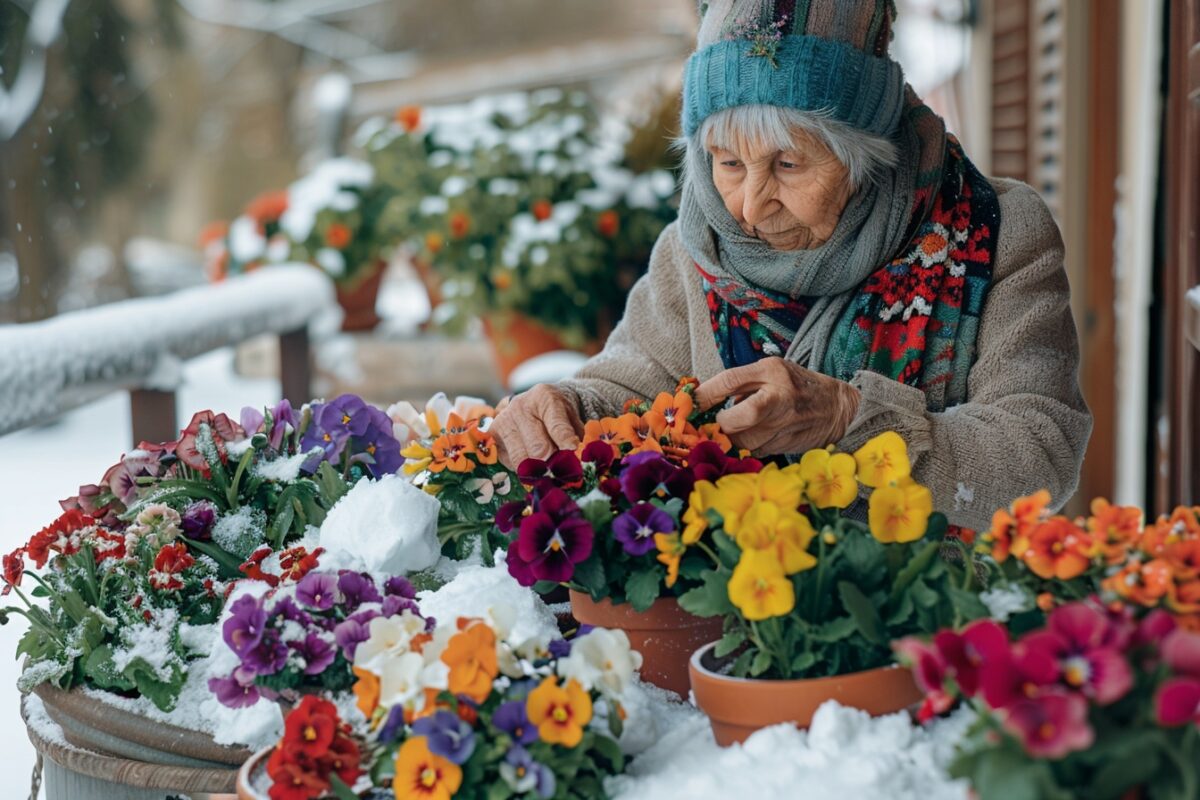 Les astuces de grand-mère pour une terrasse fleurie même en hiver