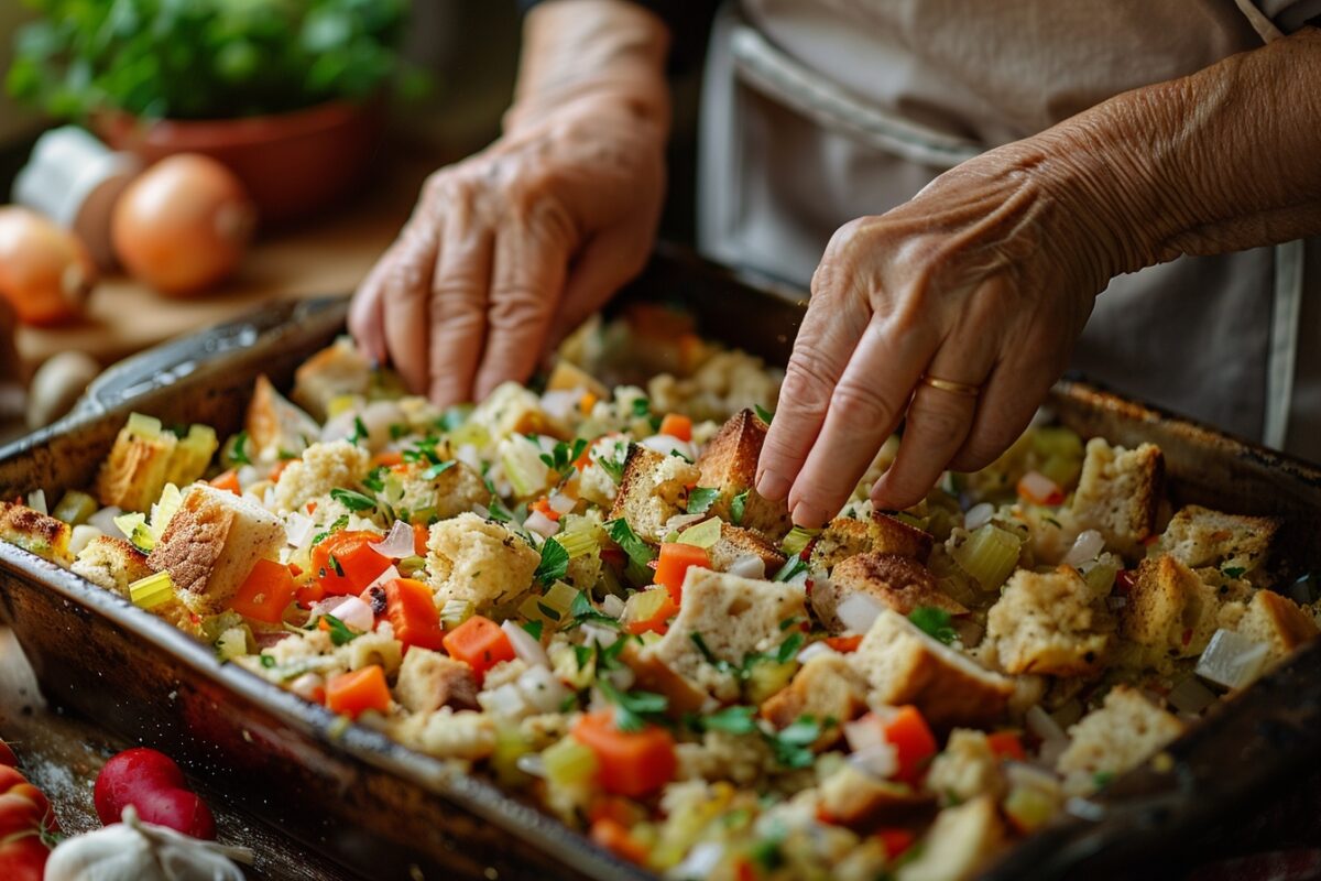 Les secrets de grand-mère pour une farce de légumes riche et goûteuse