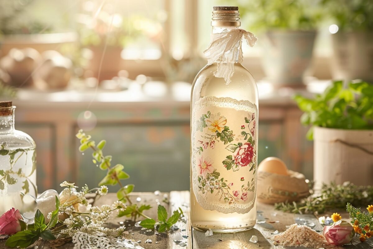 Révélez l'éclat de votre peau avec la lotion tonifiante maison de grand-mère
